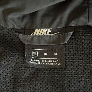 Nike Black rain Jacket XL